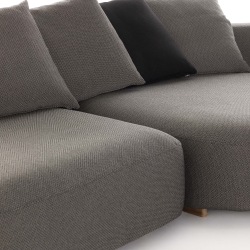 Композиция модульных диванов Mass 524x282 cm