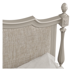 Кровать Charme с тканевым изголовьем