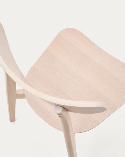 Стул Safina из дубового шпона и массива каучукового дерева