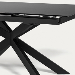 Стол раздвижной Atminda 160 (210) x 90 cm стекло