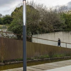 Screen 3700 Светильник темно-серый, 2700K, ширина 360° CASAMBI