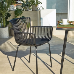 Садовый стул Surpika черный