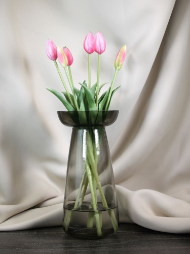 Ваза для цветов и сухоцветов высокая декоративная Terra Design TDV2701