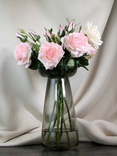 Ваза для цветов и сухоцветов высокая декоративная Terra Design TDV2701