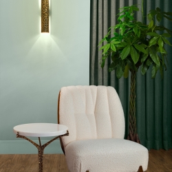 Бра Tree Branches Hammered Patinated Brass