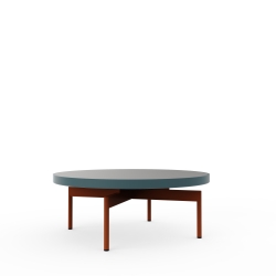 Круглый журнальный столик Onde Ø90x36