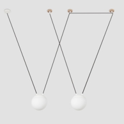 Подвесной светильник MINE SPACE PC белый 2 LUCES PERSONALIZADO