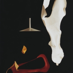 Люстра Milana Contrapeso 32 с противовесом черная