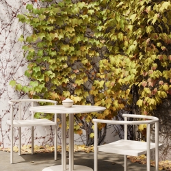 Обеденный стол Ringer Ø90 лак KS7700200