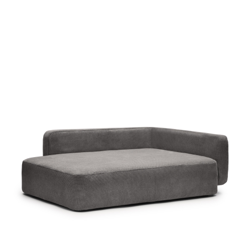 Bowie cover for large bed for pets in dark grey