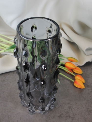 Ваза для цветов и сухоцветов высокая декоративная 29,5 см Terra Design TDV2901