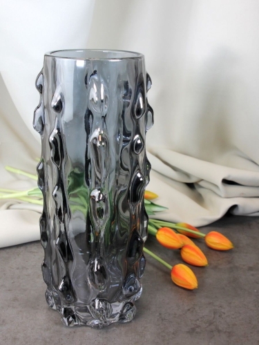 Ваза для цветов и сухоцветов высокая декоративная 29,5 см Terra Design TDV2901