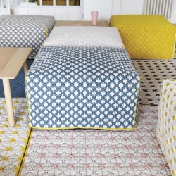 Пуф большой Silai Blue