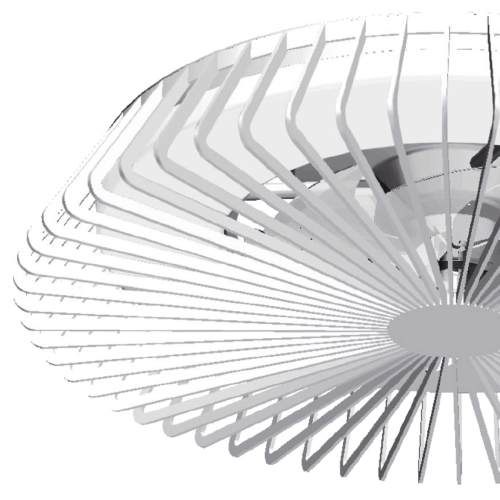 Люстра потолочная-вентилятор MANTRA HIMALAYA 7120 белая