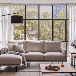 Veiga Чехол на подушку 100% хлопок бежевого цвета 45 x 45 см