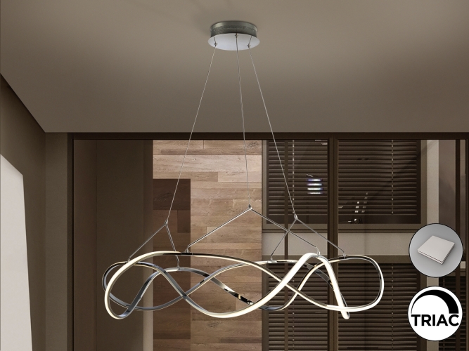 Подвесной светильник Molly LED хром DIM