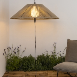 Переносной и подвесной светильник Saigon OUT C100 серый/бежевый