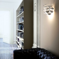 Бра Discoco A серое матовое