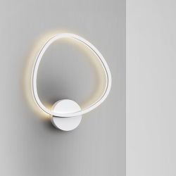 Настенный светильник Opalis белый