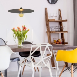 Люстра Plat  черная