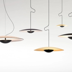 Подвесной светильник Ginger 32 матовая латунь-белый (DALI)