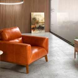 Кресло из кожи KF1016-1P /5036 светло-коричневое