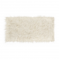 BROCK Carpet 65x130 искусственный мех, белый AA0822J33