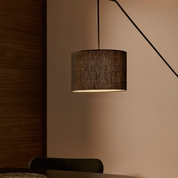 Настенный светильник Jex из черного металла