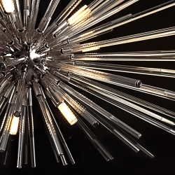 Подвесной светильник Evasion DIM 9L хром