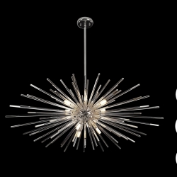 Подвесной светильник Evasion DIM 9L хром