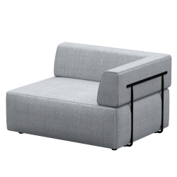 Модульное угловое кресло Entropy 95x120cm right