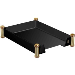 LETTER TRAY M-673 LN GOLD 23kt &amp; BLACK CODE 1673LNB
