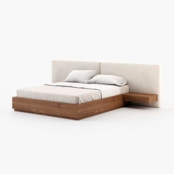 Кровать Boston 290 см с прикроватными столиками 50 см