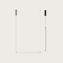 Подвесной светильник Tube черный