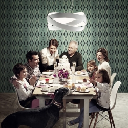 Люстра Siso T-2996 белая