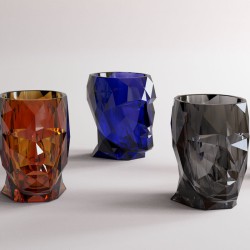 Кашпо Adan Nano Glossy белое