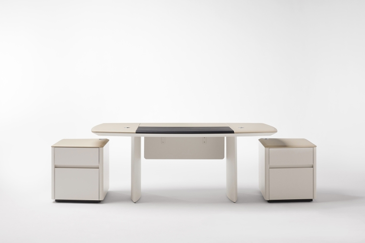 Письменный стол Wind - 200x100x75, матово-кремовая отделка