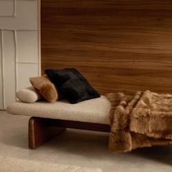 Katny черный кожаный чехол для подушки, 45 x 45 см