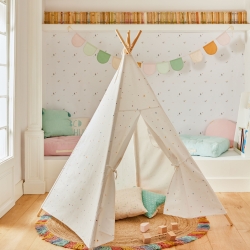 Напольная подушка Sarit из 100% хлопка розовая 60 x 60 cm