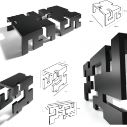 Столик приставной Potemkin