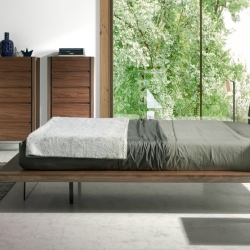 Прикроватная тумбочка CP1803-H-NOGAL /7042