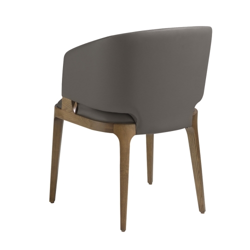 Стул 4108/ACH21093 из экокожи и основой из массива ясеня