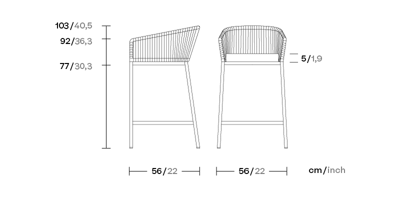 Барный стул Bitta KS7002600