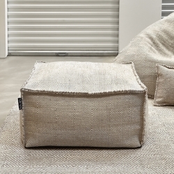 Пуф квадратный Sail 75x75 Taupe