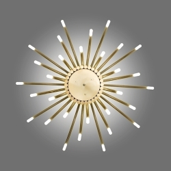 Подвесной светильник ThePalm 115 см Satin gold