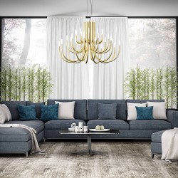 Подвесной светильник ThePalm 115 см Satin gold