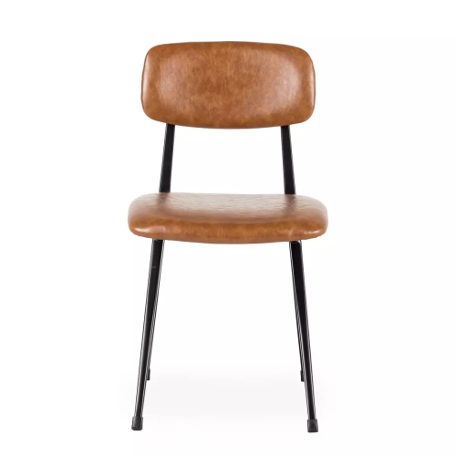 Sabina коричневый стул из кожзаменителя