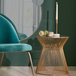 Столик журнальный Jolene золото