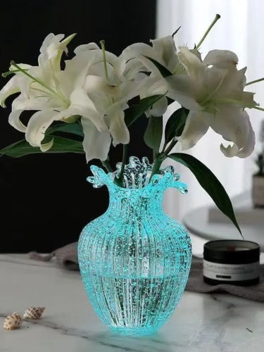 Ваза стеклянная для цветов и сухоцветов Terra Design TDVLA01