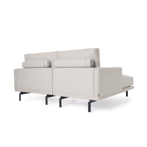 Galene 3-местный диван левосторонний с обивкой бежевого цвета 214 см